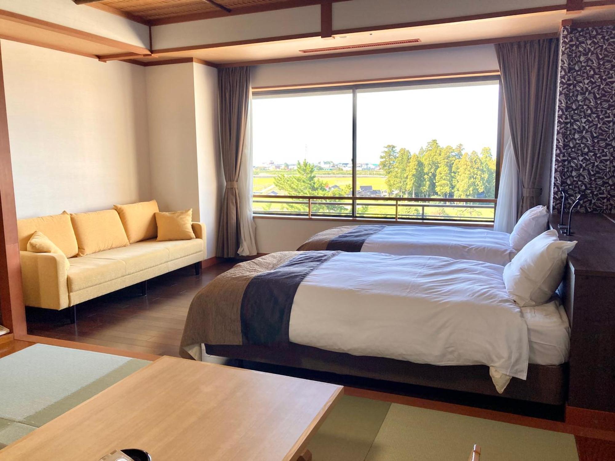 Hotel Kintarou Onsen à Uozu Extérieur photo