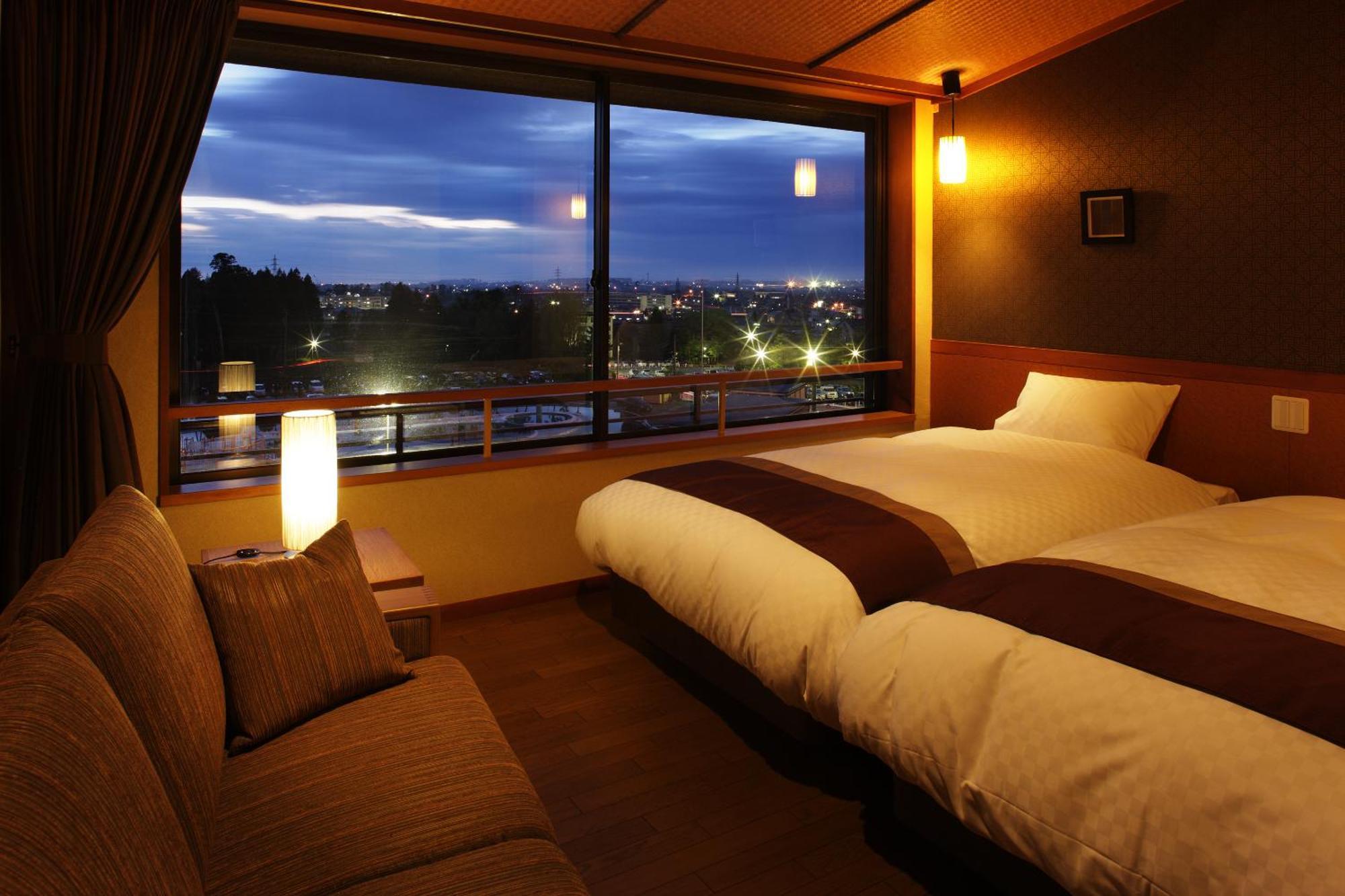 Hotel Kintarou Onsen à Uozu Extérieur photo